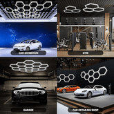 LED Garage Lights Hexagon Lighting at switchtoled.com
